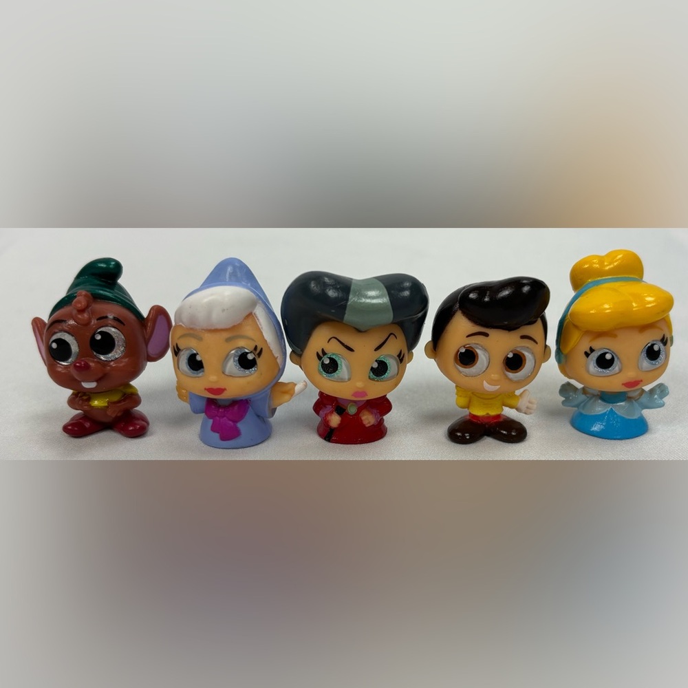 Just Play Disney Doorables Cinderella Series 4 Complete Set Special Edition Gus